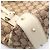Borsa a tracolla Gucci in tela GG e pelle Beige Crudo - vista 5