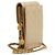 Timeless Chanel Métiers d'Art 2023 Dakar Bolsa de Ombro Couro Dourado - vista 3
