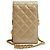 Timeless Chanel Métiers d'Art 2023 Dakar Bolsa de Ombro Couro Dourado - vista 4