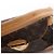 Borsa a tracolla Louis Vuitton Beverly MM in tela Monogram marrone M40121 Beige - vista 11