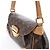 Borsa a tracolla Louis Vuitton Beverly MM in tela Monogram marrone M40121 Beige - vista 3