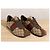 Sneakers Gucci in Tela Monogram con Striscia Web Marrone Multicolore - vista 2