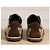 Sneakers Gucci in Tela Monogram con Striscia Web Marrone Multicolore - vista 6