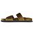 Prada Samt-Sandalen Braun - Ansicht 2