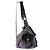 Isabel Marant Borsa in pelle nera e grigia con stampa coccodrillo Nero - vista 4