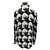 Autre Marque Camisa de seda con motivos negra THEYSKENS' THEORY Negro - vista 2