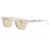Autre Marque Sonnenbrille mit Marmorprint Beige - Ansicht 2