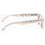 Autre Marque Sonnenbrille mit Marmorprint Beige - Ansicht 4