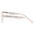 Autre Marque Sonnenbrille mit Marmorprint Beige - Ansicht 5