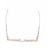 Autre Marque Sonnenbrille mit Marmorprint Beige - Ansicht 6