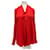 Camicetta in seta rossa Rag & Bone Rosso  - vista 1