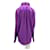 DMN Camicia di seta viola Porpora  - vista 2