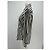 Camicia di seta a righe Equipment Nera XS Nero - vista 3