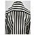 Camicia di seta a righe Equipment Nera XS Nero - vista 5
