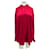 DMN Camisa de seda roja