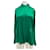 DMN Camisa de seda verde