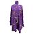 Zadig & Voltaire Violettes Top mit Blumenmuster Lila