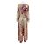 Vestido floral de seda rosa Alberta Ferretti - vista 2