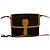Céline CELINE Vintage Macadam Blazon Triomphe Pattern Leder Schultertasche Braun
