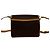 Céline CELINE Vintage Macadam Blazon Triomphe Pattern Leder Schultertasche Braun - Ansicht 3