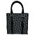 Christian Dior Trotter Muster Mini Tote Bag Schwarz - Ansicht 3