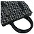 Christian Dior Trotter Muster Mini Tote Bag Schwarz - Ansicht 4