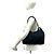 Bolsa de mão Gucci em nylon e couro com padrão GG Preto - vista 2