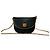 Céline Celine Vintage Triomphe Logo Leder Schultertasche Braun Schwarz