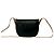 Céline Celine Vintage Triomphe Logo Leder Schultertasche Braun Schwarz - Ansicht 3