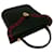YVES SAINT LAURENT Cutout Leder 2-Way Schultertasche Schwarz Rot  - Ansicht 4