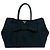 Prada Handtasche mit Logo-Hardware und Bandmotiv Schwarz