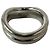 Tiffany & Co Anello Tiffany Vintage Double Curved Argento - vista 3