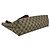 Sac cabas en cuir Gucci Vintage Sherry Line GG Logo Marron Rouge Vert - vue 7