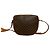 Céline Celine Vintage Macadam Blazon Triomphe Logo Leder Mini Schultertasche Braun - Ansicht 3