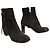 Karen Millen Botines de ante negro con flecos