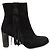 Karen Millen Botines de ante negro con flecos - vista 2