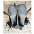 Karen Millen Botines de ante negro con flecos - vista 5