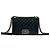 Borsa a tracolla Chanel Boy Chanel Coco Mark Nero
