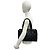 Borsa Tote Chanel Matelassé Coco Mark Wild Stitch Leather Nero - vista 2