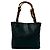 Borsa Chanel Coco Mark in pelle di agnello Marrone Nero