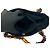 Borsa Chanel Coco Mark in pelle di agnello Marrone Nero - vista 10