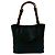 Borsa Chanel Coco Mark in pelle di agnello Marrone Nero - vista 3