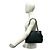Chanel PTT Matelassé Coco Mark Semi Shoulder Bag Nero - vista 2