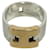 Ring Bague Hermès Hercules en Argent et Or Jaune 18K Argenté Doré  - vue 1