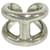 Ring Hermès Bague Osmo d'HERMES en Argent 925 Argenté  - vue 1