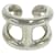 Ring Hermès Anello a fascia Silver Band Osmos GM Hermes Argento  - vista 1