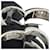 Ring Hermès Anello a fascia Silver Band Osmos GM Hermes Argento  - vista 3