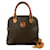 Céline Celine Macadam Blazon Triomphe Pattern Lederhandtasche Braun  - Ansicht 1