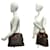 Céline Celine Macadam Blazon Triomphe Pattern Lederhandtasche Braun  - Ansicht 2