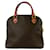 Céline Celine Macadam Blazon Triomphe Pattern Lederhandtasche Braun  - Ansicht 3